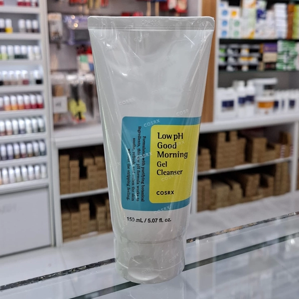 ژل شوینده گودمورنینگ کوزارکس اصل مناسب انواع پوست کره ای 150 میل | Low pH Good Morning Gel Cleanser cosrx